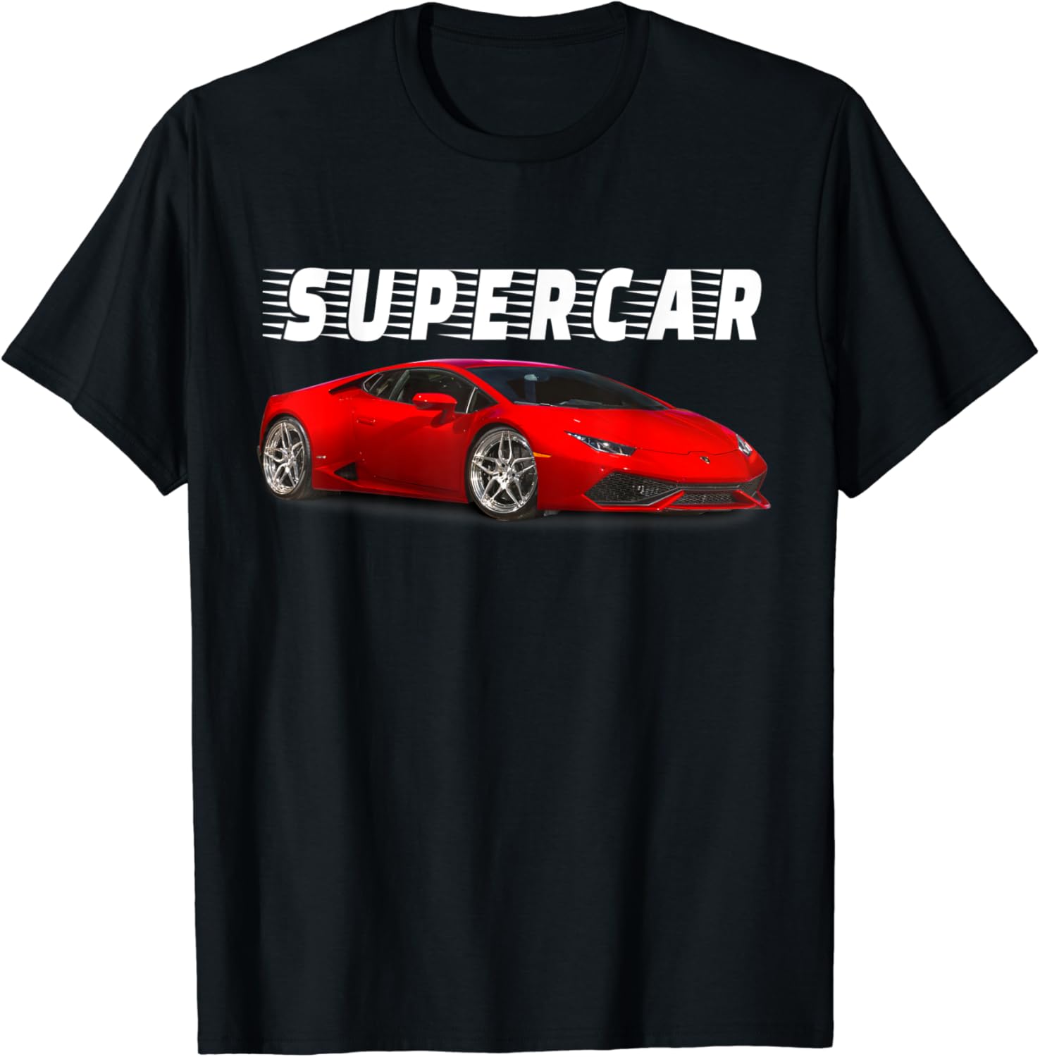 The perfect Supercar tshirt for sports car fan's